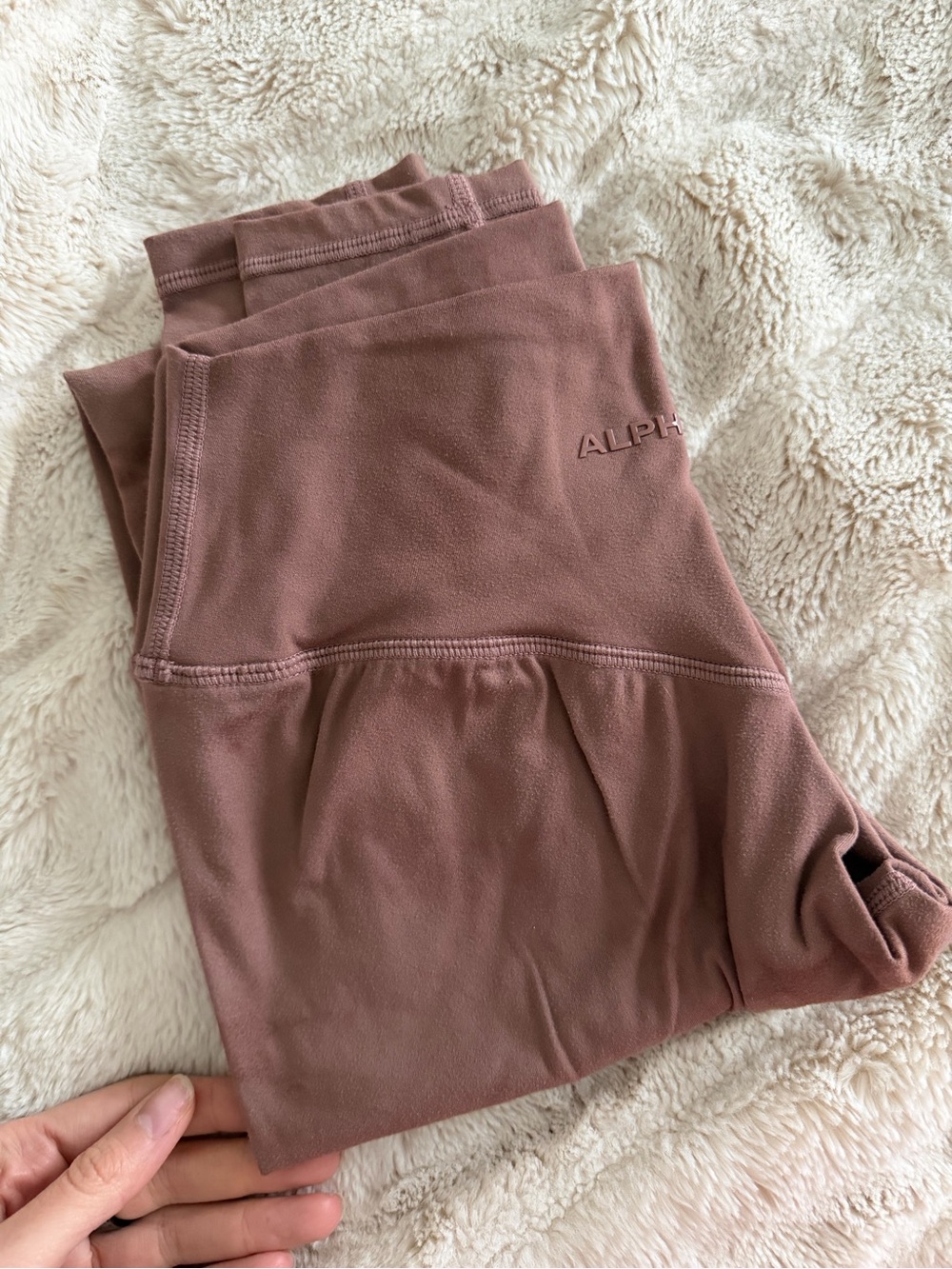 Alphalete Alphalux Wonder Leggings-30”-Dusty Rose-Small